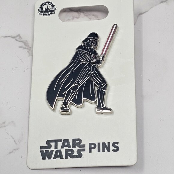 Disney Parks Star Wars Darth Vader Figure Pin - Picture 2 of 3
